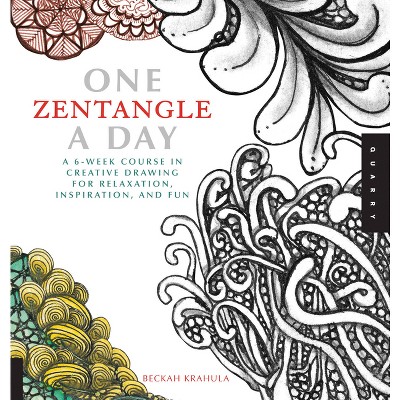 Zentangle Art Therapy - By Anya Lothrop (paperback) : Target