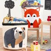 3 Sprouts Kids Storage Basket - Fox - 3 of 4
