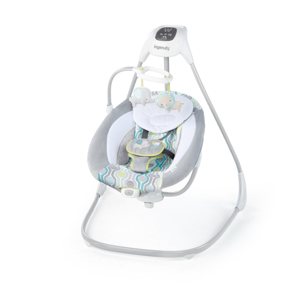 Ingenuity SimpleComfort Multi-Direction Compact Baby Swing with Vibrations - Everston