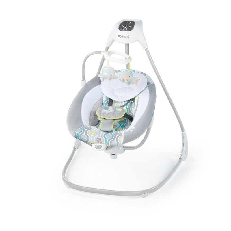 Ingenuity SimpleComfort Multi-Direction Compact Baby Swing with Vibrations, 1 of 26