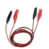 Unique Bargains Home Plastic Insulation Cover Dual Side Tester Alligator Clip Cable 36.2" length - 2 of 4