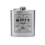 Stainless Steel Drinking Flask by True