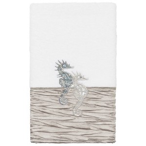 Linum Home Textiles 100% Turkish Cotton SOFIA Embellished Towel Set - 1 of 1