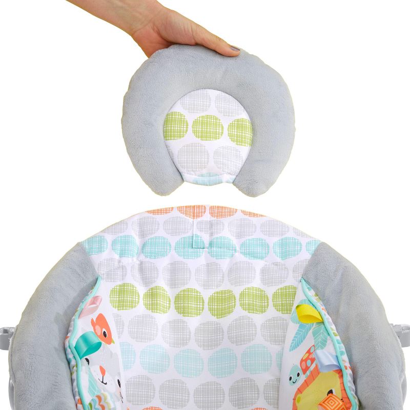 Bright Starts Cradling Baby Bouncer - Whimsical Wild, 6 of 17
