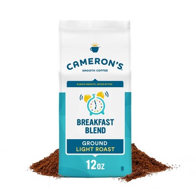 Cameron's Breakfast Blend Light Roast Ground Coffee 12oz : Target