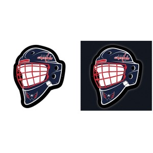 Evergreen Ultra-Thin Edgelight LED Wall Decor, Helmet, Washington Capitals- 15.6 x 19 Inches Made In USA - 1 of 4