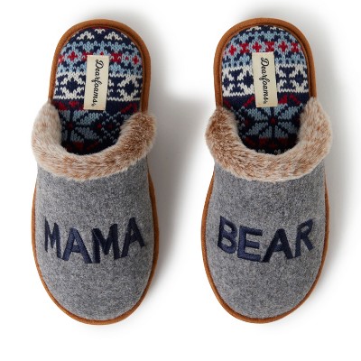 Dearfoams women's best sale mama bear slipper