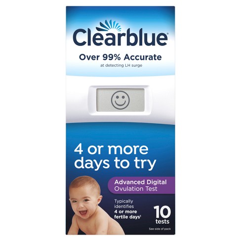 Clearblue Advanced Digital Ovulation 10 Test Kit