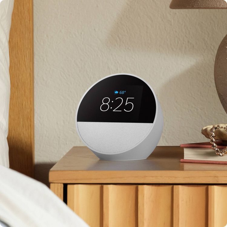 Amazon Echo Spot, Smart Alarm Clock with Vibrant Sound and Alexa (2024 Release), 2 of 7