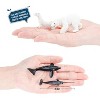 16-Piece Arctic Animal Figurines - Polar Bear, Caribou & Orca Set for Play & Cake Decor - 3 of 4