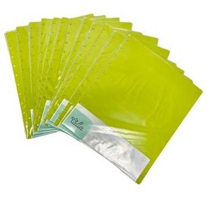 Talia Plastic Discbound Discs and Covers. (Verdant Green 12pk (no discs), Letter Set) - 1 of 2