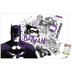 Trends International DC Comics Batman: Gotham Inked - Group Unframed Wall Poster Prints - 1 of 4