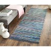 Rag Rug RAR121 Hand Woven Indoor Rugs - Safavieh - 2 of 4