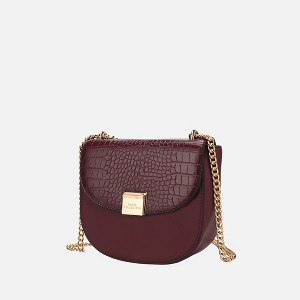 MKF Collection Brooklyn Crocodile Embossed Vegan Leather Shoulder Bag by Mia K - 1 of 4