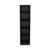 YONWAY 71.1"H Tall  WOODEN Bookcase, Compact Bookshelf with 5 Shelves, Standalone Piece for Tight Spaces, Hallways - 2 of 4
