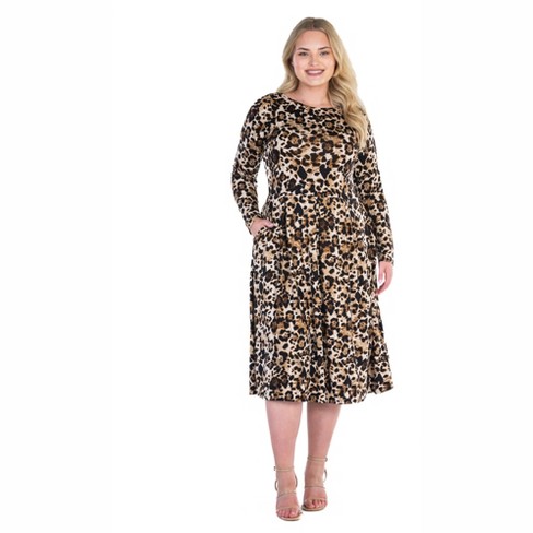 Cheetah print dress on sale target