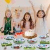 Hachikiko Farm Animals Birthday Party Decorations, Disposable Farm House Theme Paper Dinner Plates Dessert Plates and Luncheon Napkins Tableware Set - 4 of 4