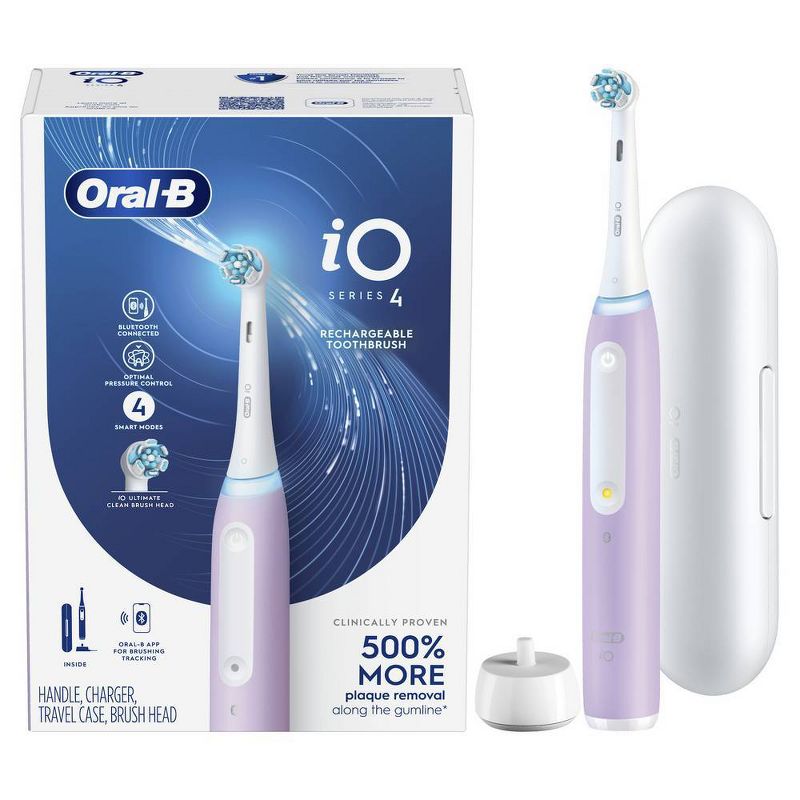 Oral-B iO Series 4 Electric Toothbrush with Brush Head, 4 of 11