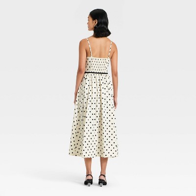 Women&rsquo;s Bow Belt Midi Dress – A New Day
