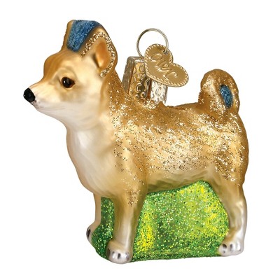 Old World Christmas Blown Glass Ornament for Christmas Tree, Chihuahua
