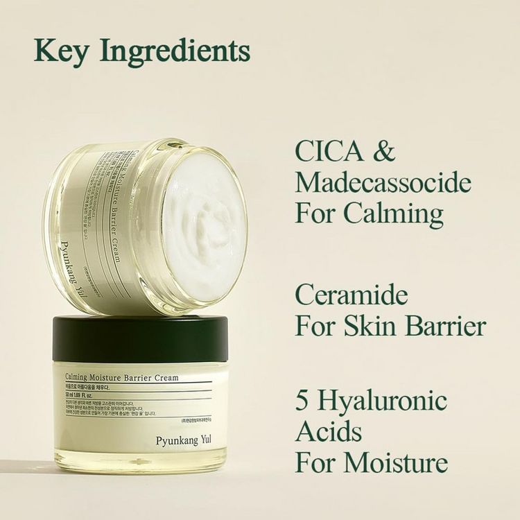 Pyunkang Yul Calming Moisture Barrier Cream (1.69 oz)  Soothe discomfort and strengthen your skin's natural defenses, 3 of 6
