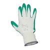 Showa  Coated Gloves,Green,7 4500-07 - 2 of 4