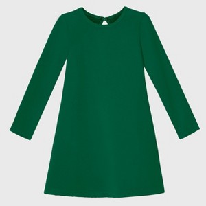 City Threads USA-Made Cotton Fleece Soft A-Line Dress - 1 of 4