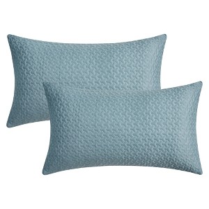 REGALWOVEN Modern Decorative Geometric Pattern Throw Pillow Covers for Couch Living Room Home Decor 2 Pcs - 1 of 4