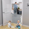BabyBond Retractable Baby Gate for Stair and Doorway, 33" Tall, Extends up to 71" Wide,Hardware Mounting Kit - 3 of 4