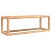 vidaXL Towel Rack 23.6 in.x7.9 in.x7.9 in. Solid Wood Walnut - 2 of 4