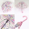 Clotth Whimsical Unicorn Princess Umbrella, Transparent, Printed Design, Windproof, Water-Resistant, Portable Stylish Accessory for Rain - 4 of 4
