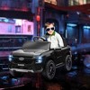 Qaba Ford Ranger Licensed 12V Kids Ride on Car, Kids Electric Car with Remote, Spring Suspension, Toy Storage, LED Headlights, Music Horn, Black - 3 of 4