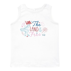 The Juniper Shop The Land Of The Free Coquette Toddler Tank - 1 of 4