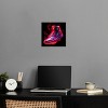 Notoriart Flaming Hot Sneaker Wall Art Unframed - 2 of 4