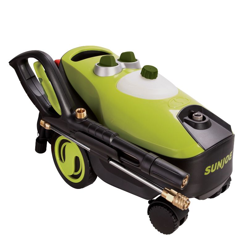 Sun Joe SPX3200 Follow-Along 4-Wheeled Electric Pressure Washer W/ 5 Quick-Connect Nozzles | 14.5-Amp | 2030 PSI Max* | 1.76 GPM Max*, 2 of 7
