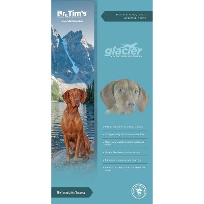 Dr. Tim's Glacier Athletic Blend Premium Dry Dog Food - 40lbs