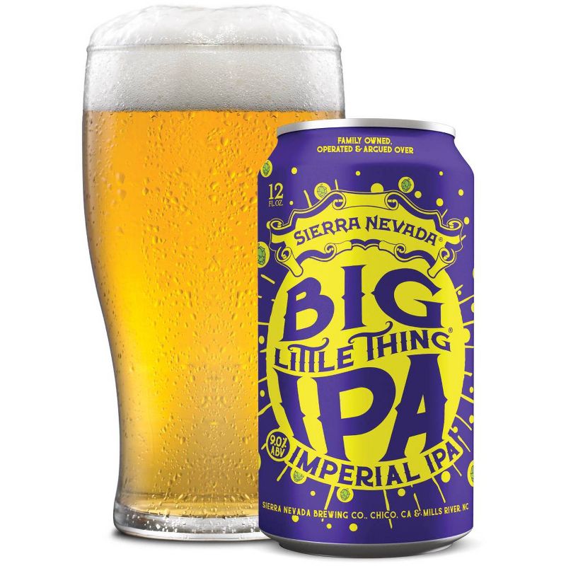Sierra Nevada Big Little Thing Imperial IPA Beer - 6pk/12 fl oz Cans, 4 of 13