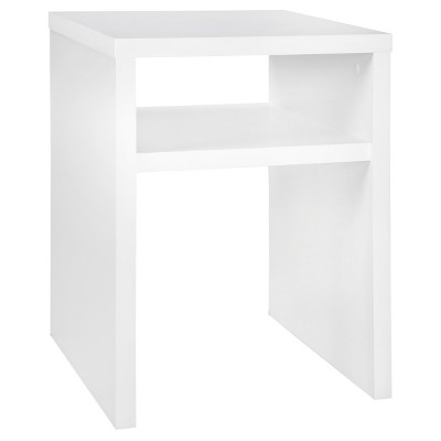 Storage Furniture End Table - White - ClosetMaid