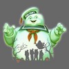 Juniors Womens Ghostbusters Halloween Stay Puft Marshmallow Man T-Shirt - 2 of 4