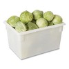 Rubbermaid Commercial Food/Tote Boxes, 21.5 gal, 26 x 18 x 15, White, Plastic - 4 of 4