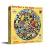 Sunsout Butterflies in the Round 1000 pc Round  Jigsaw Puzzle 34953 - 2 of 4