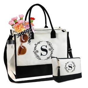 BeeGreen Women-Tote-Bag-Friend-Personalized-Gifts-Bag with 13oz Canvas - 1 of 4