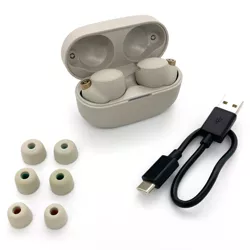 Sony Noise-Cancelling True Wireless Bluetooth Earbuds - WF-1000XM4 - Silver - Target Certified Refurbished