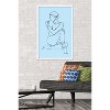 Trends International Female Form Continuous Line Framed Wall Poster Prints - 2 of 4