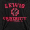 Lewis University Official Circle Logo Adult Pull-Over Hoodie - 2 of 4