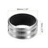 Unique Bargains Stainless Steel Velvet Lined Leak-Proof Anti-overflow Wine Bottle Collar - 2 of 4