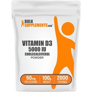 BulkSupplements Vitamin D3 (Cholecalciferol) Powder - 1 of 4
