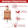 Manual Fruit Wine Press, Wood Steel Fruit and Wine Press With T-Handle, Wine Making Press for Outdoor, Kitchen, Assembly Required - 3 of 4