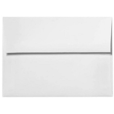 LUX 60lb 3 5/8"x5 1/8" A1 RSVP Invitation Envelopes W/Peel&Press White 4865-WPP-500