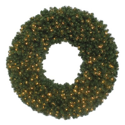 Kurt Adler 60-inch Pre-lit Twinkle Commercial Wreath : Target